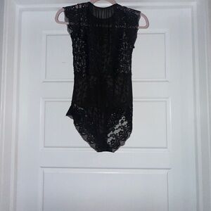 Black Lace Bodysuit
